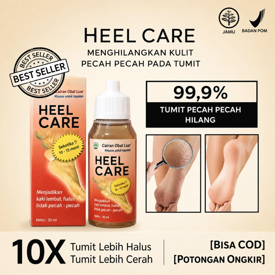 Cara kerja Heel Care merawat tumit