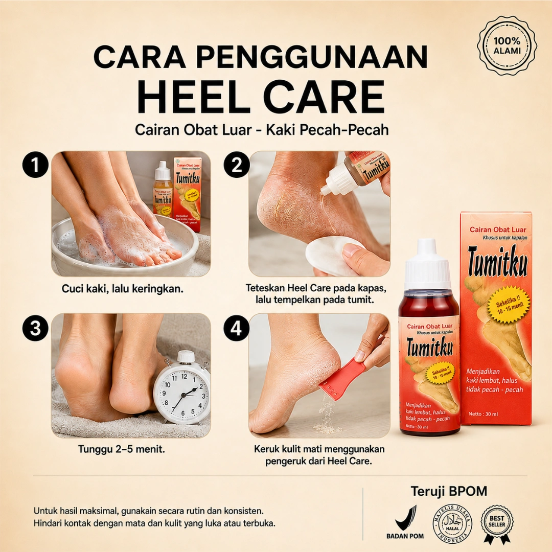 Aturan pakai Heel Care