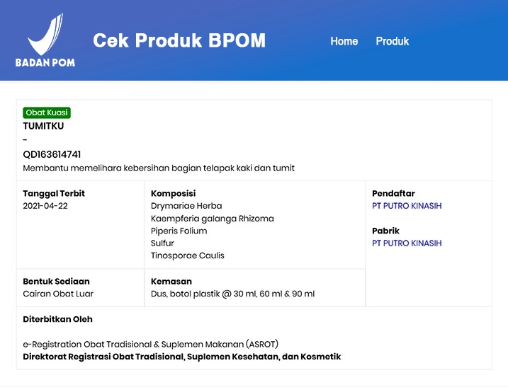 Heel Care terdaftar BPOM dan layak edar