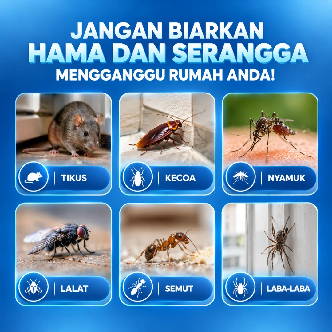 Permasalahan hama dan serangga