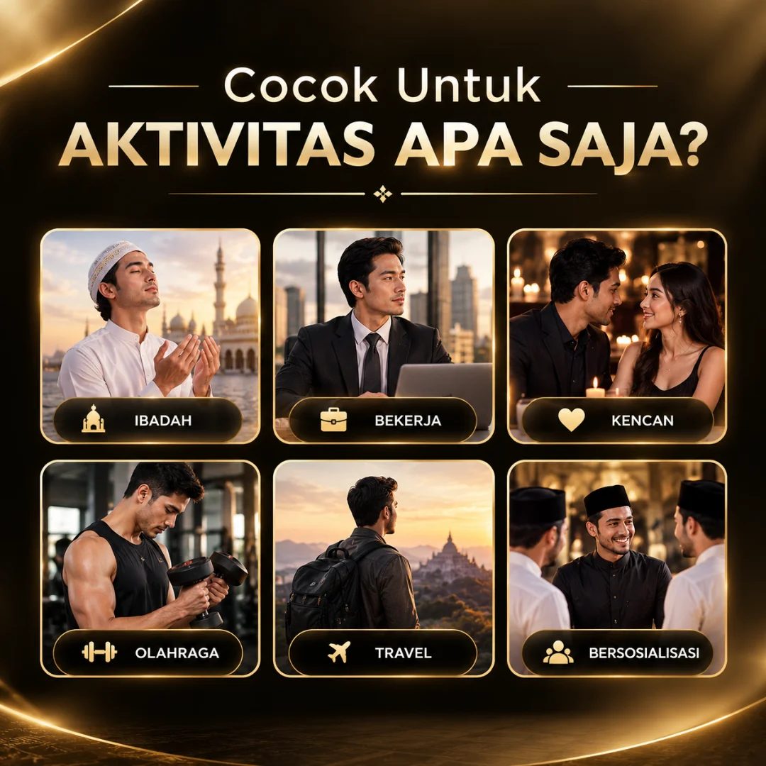 Cocok untuk berbagai aktivitas