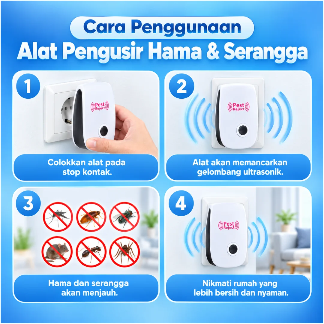 Cara menggunakan Pest Reject