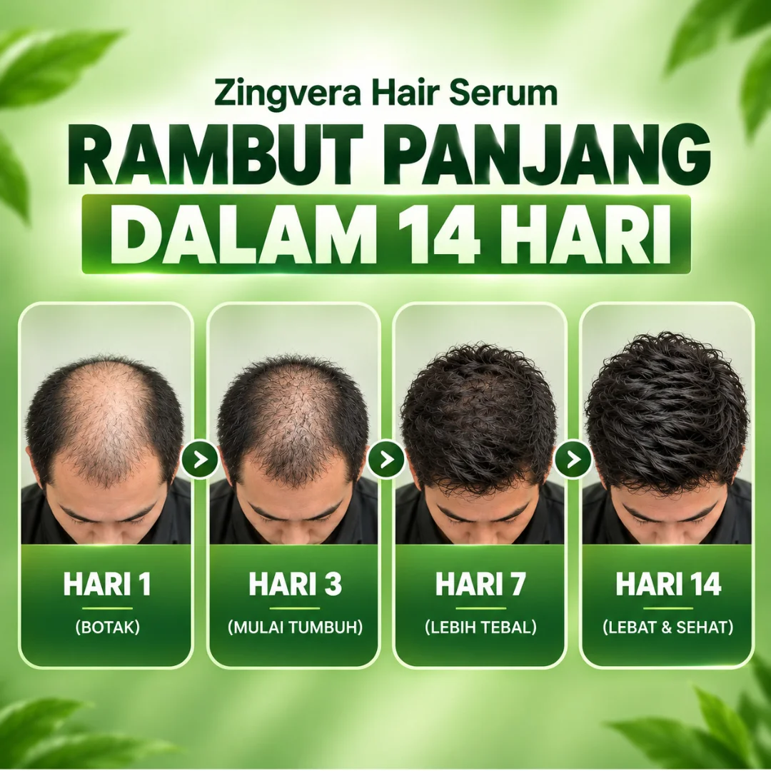 Rambut panjang 14 hari